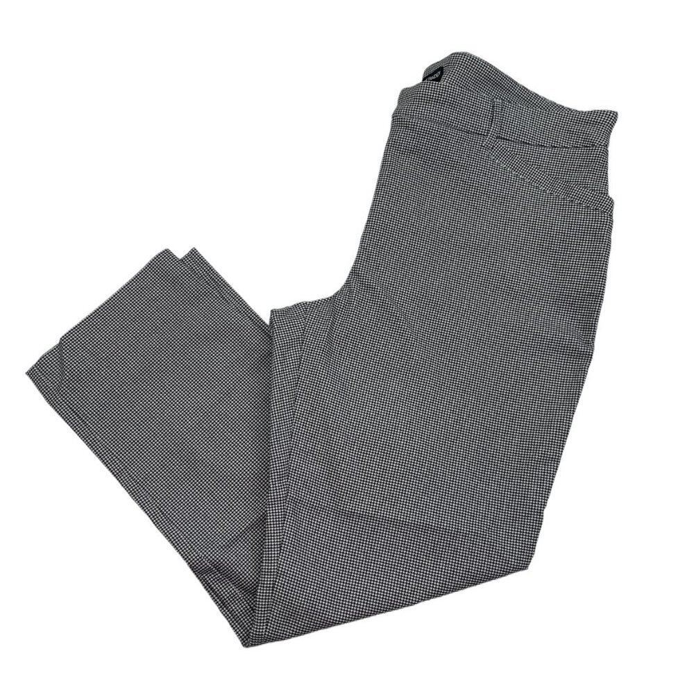 Hilary Radley Houndstooth Built-In Tummy Control Panel Pull-On Pants Women's XXL